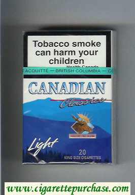 Canadian Classics Light cigarettes